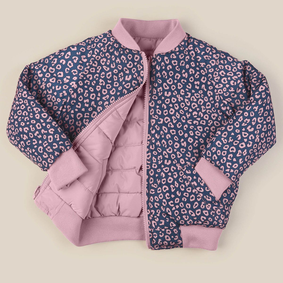 Ditzy Animal REVERSIBLE Bomber