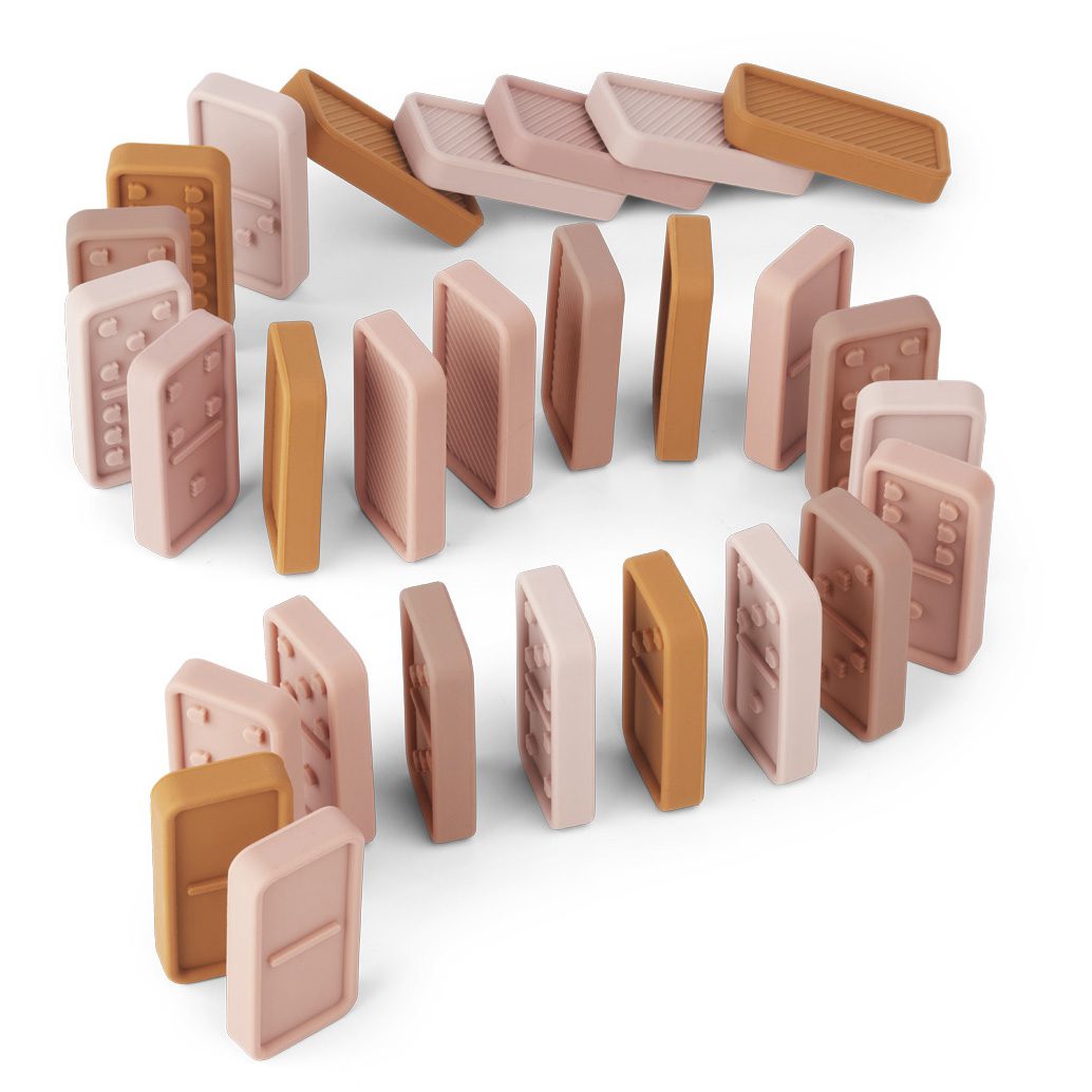 Dodo Domino Set | Blue Multi Mix