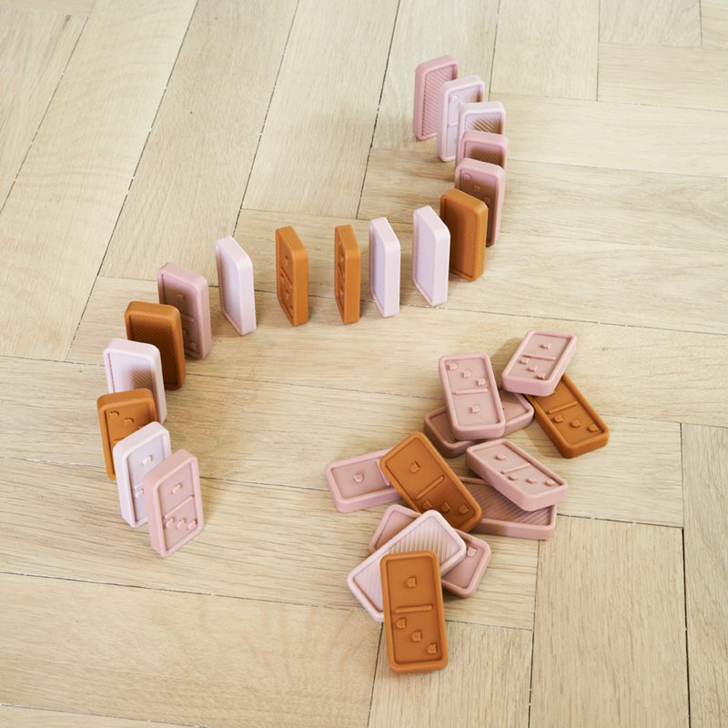 Dodo Domino Set | Blue Multi Mix