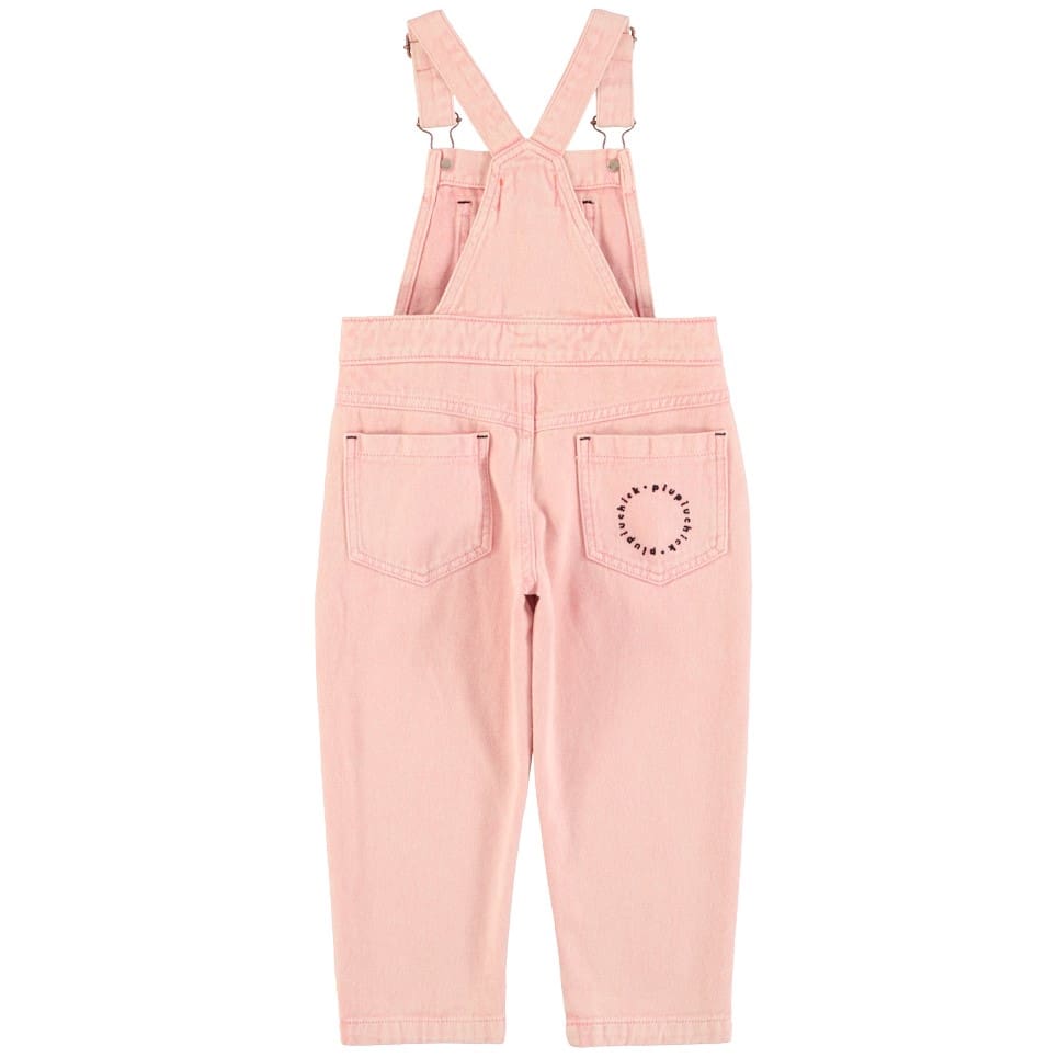 Dungarees | Washed Light Pink