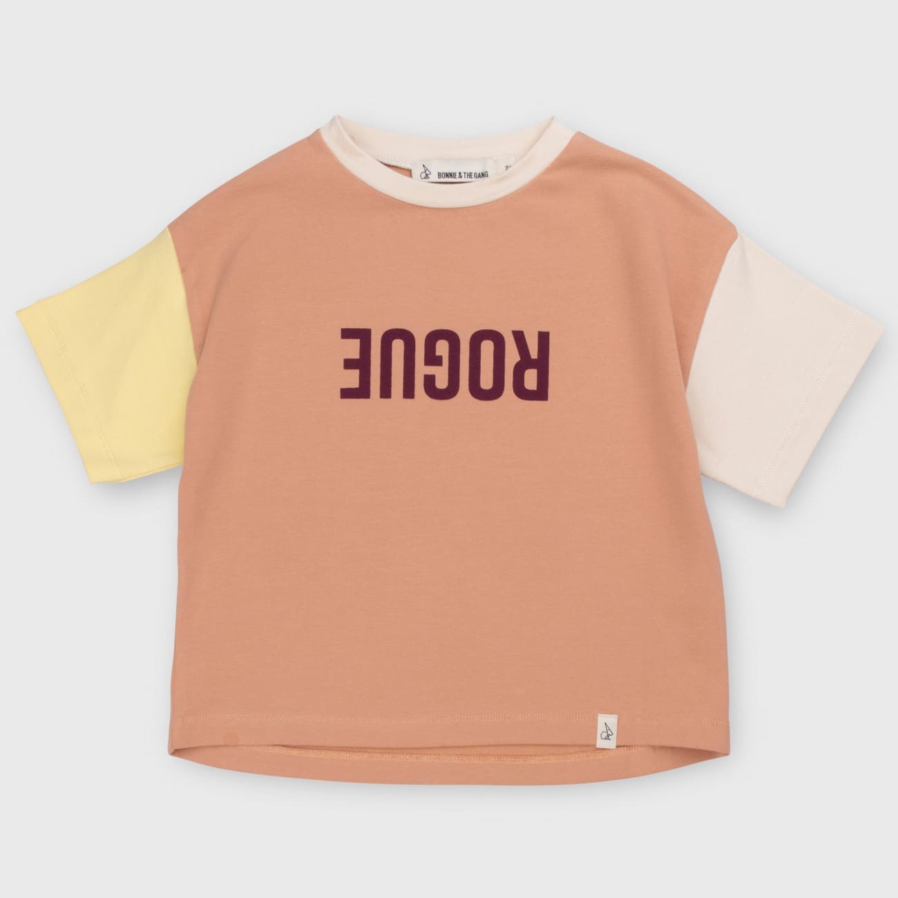 Elliot Tshirt | Pale/Rouge