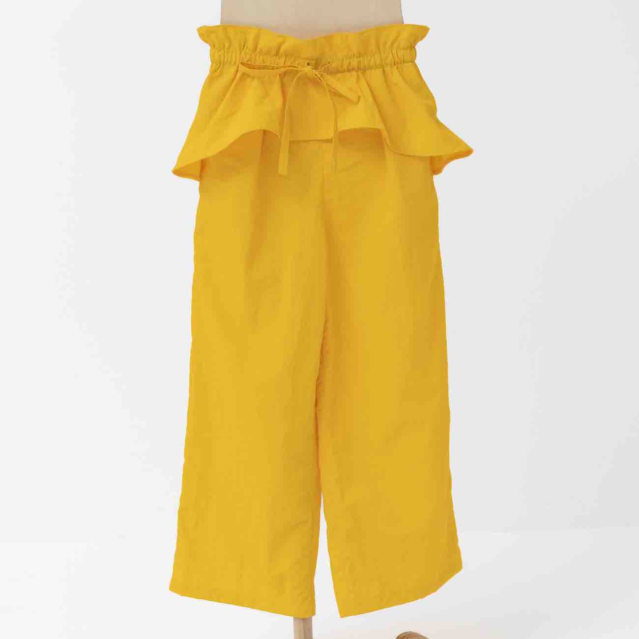 Apron Shirring Pants