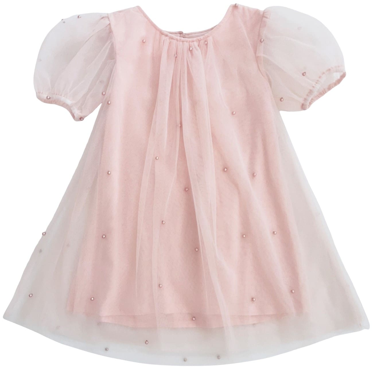 Pearl Tulle Dress | Dollypink