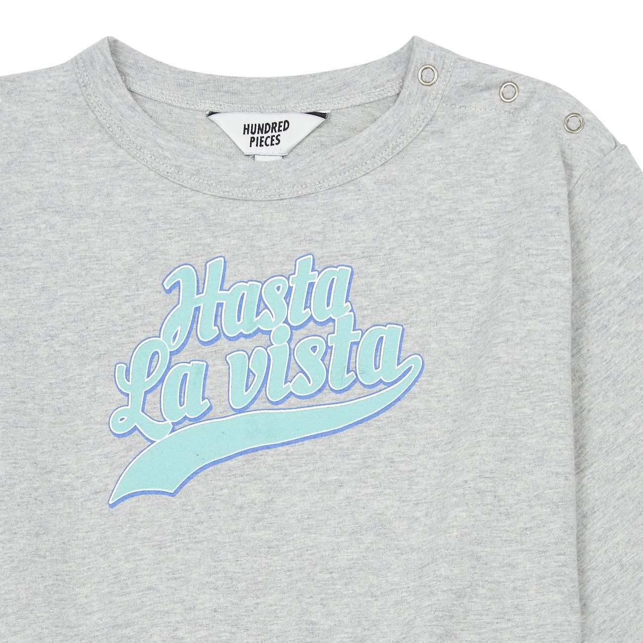 Light Heather Grey Vintage Playsuit