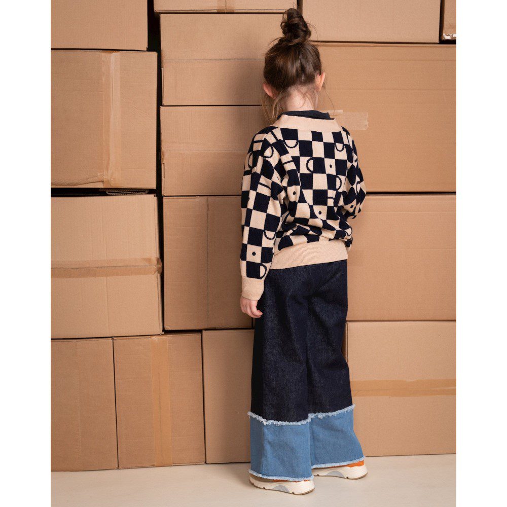 Foster Pants Denim |  Ink/Airyblue