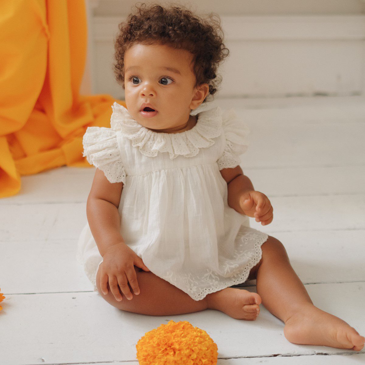 Anusha Romper | Off White