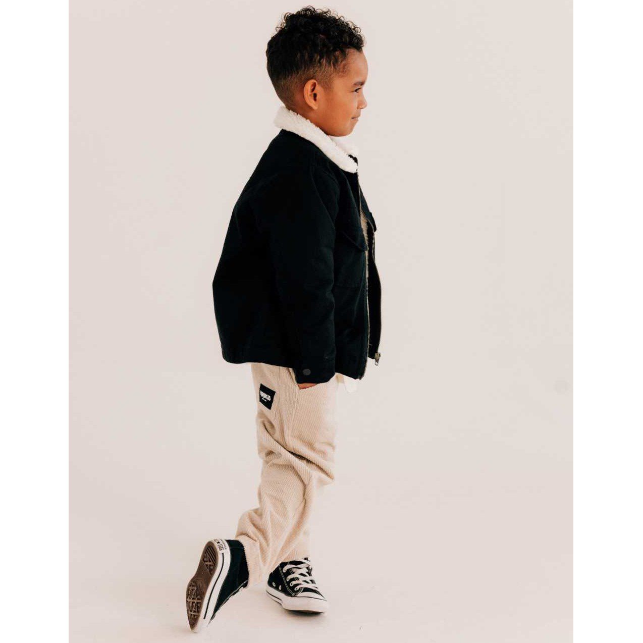 Terry Beige Comfort Fit Pants