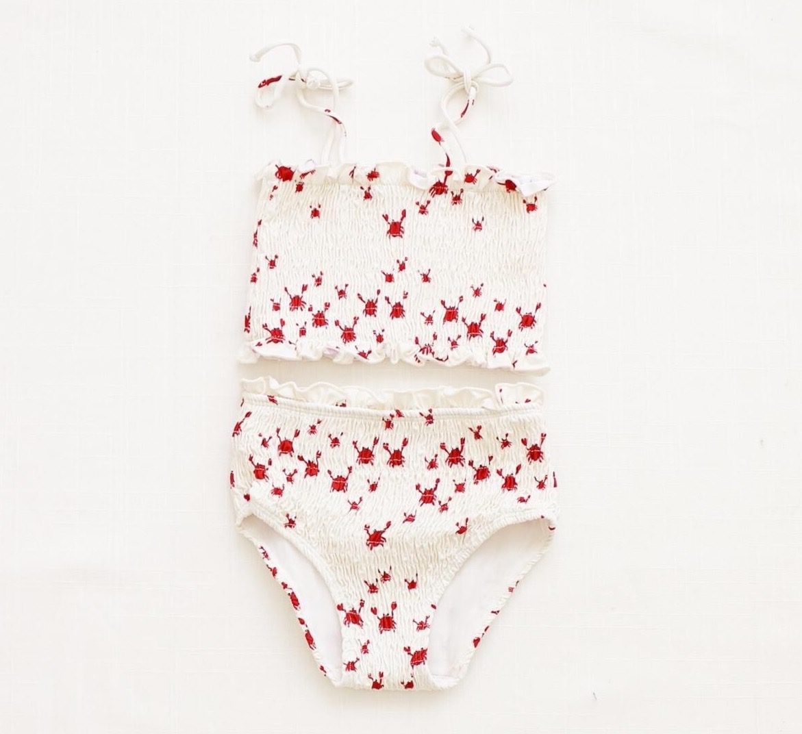 Smocked Bikini | Crabs