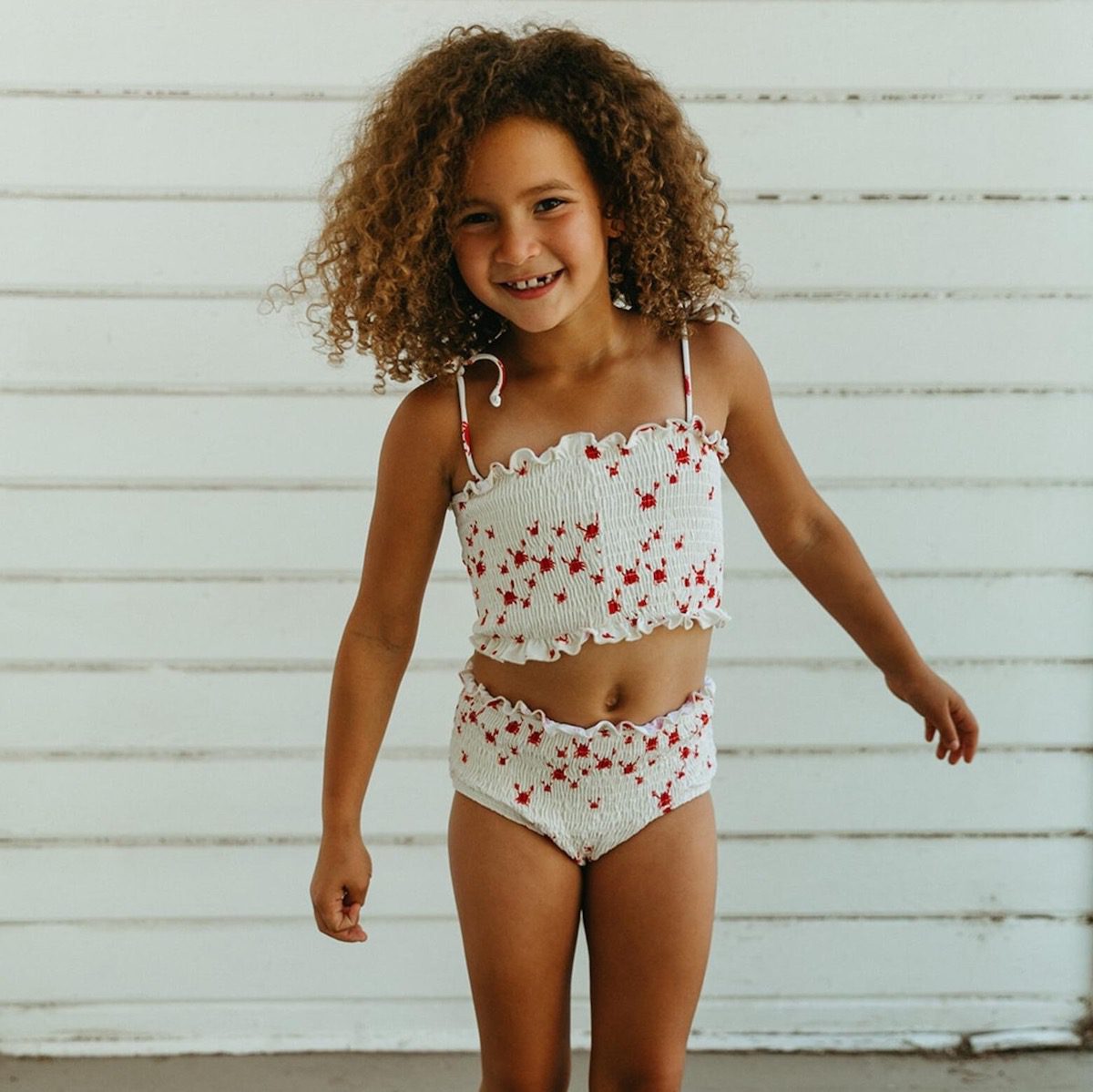 Smocked Bikini | Crabs