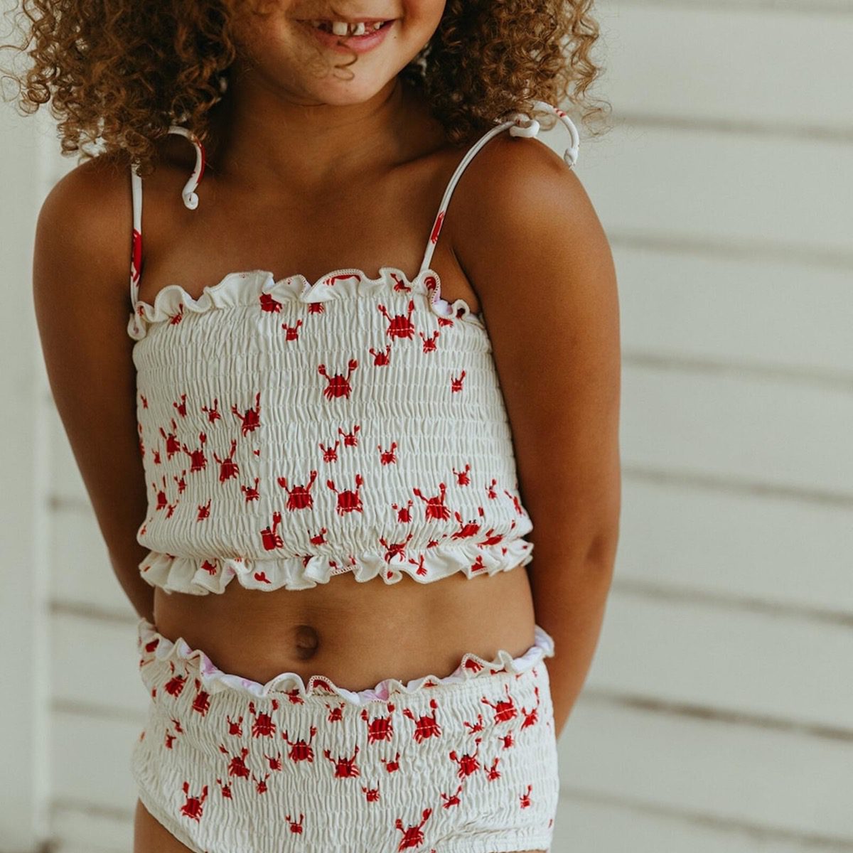 Smocked Bikini | Crabs