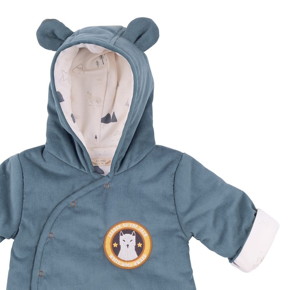 Leader Of The Pack Arona Padded Corduroy Jumpsuit