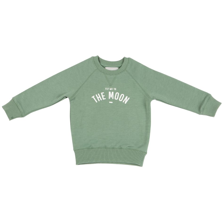 Fern Baggy 'FLY ME TO THE MOON' Sweatshirt