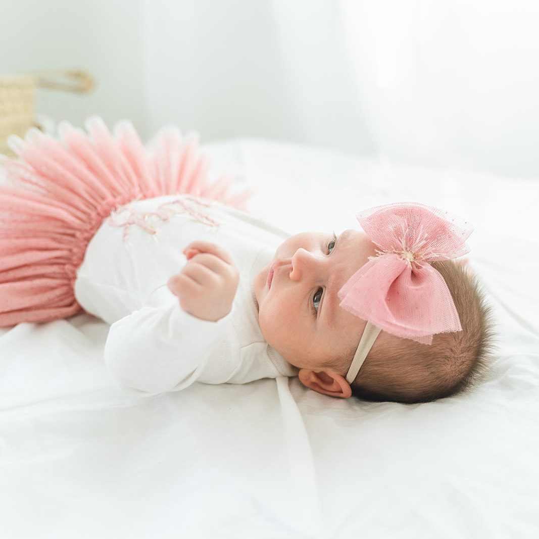 Frill Tutu Pale Blush Glinda Over Ivory