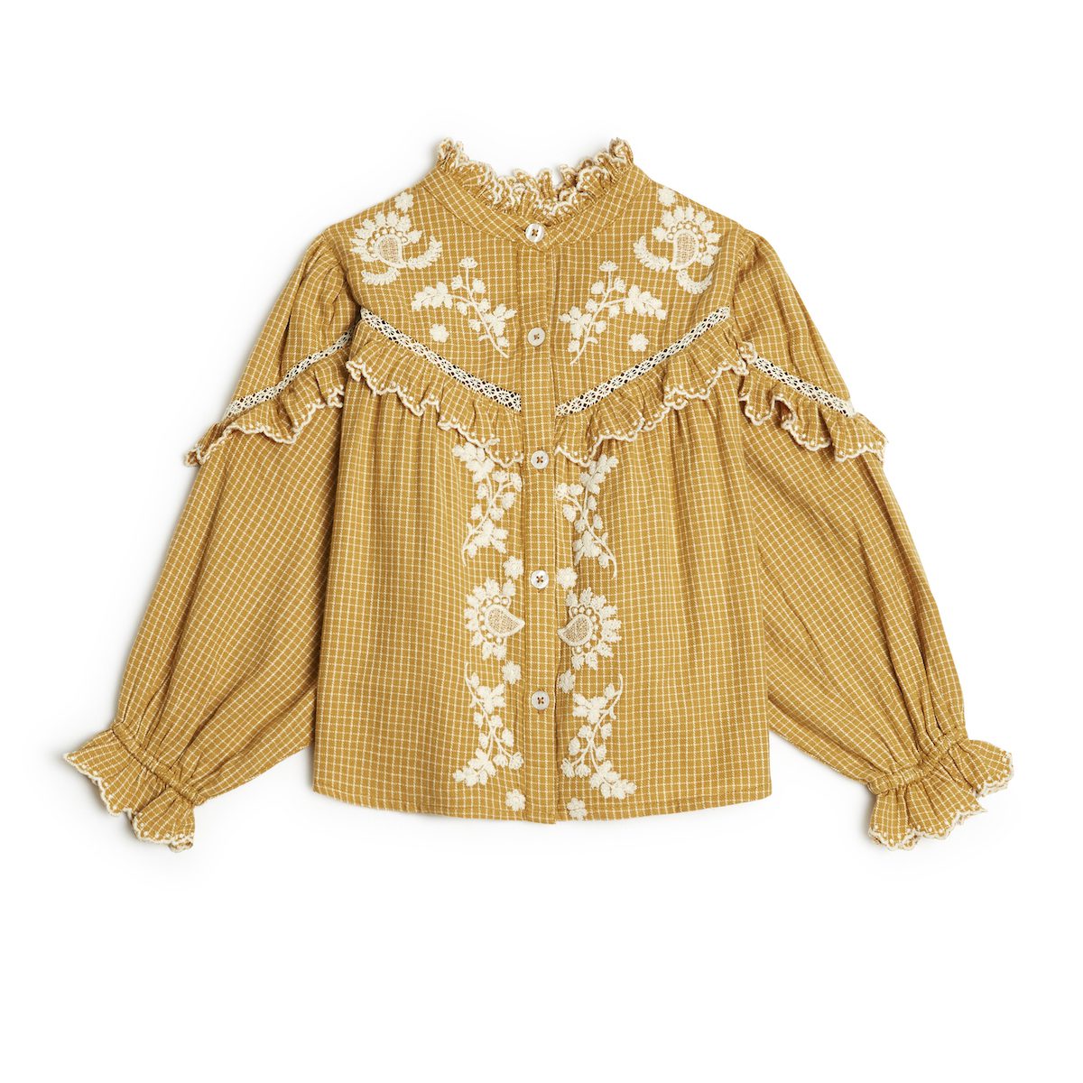 Nelia Blouse Cinnamon