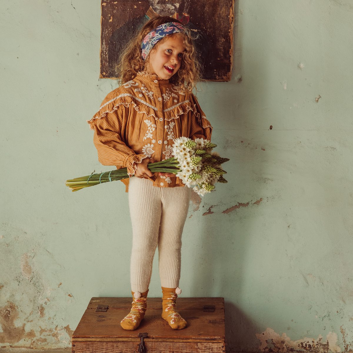 Nelia Blouse Cinnamon