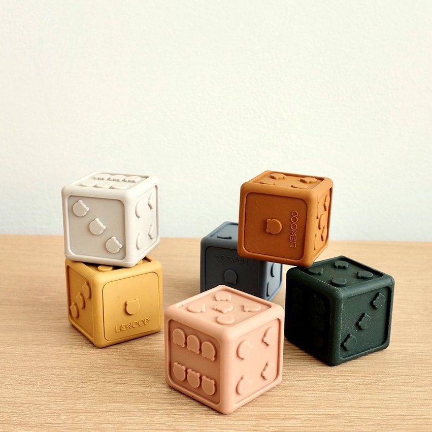 Gloria Dices 6 Pack | Blue Multi Mix