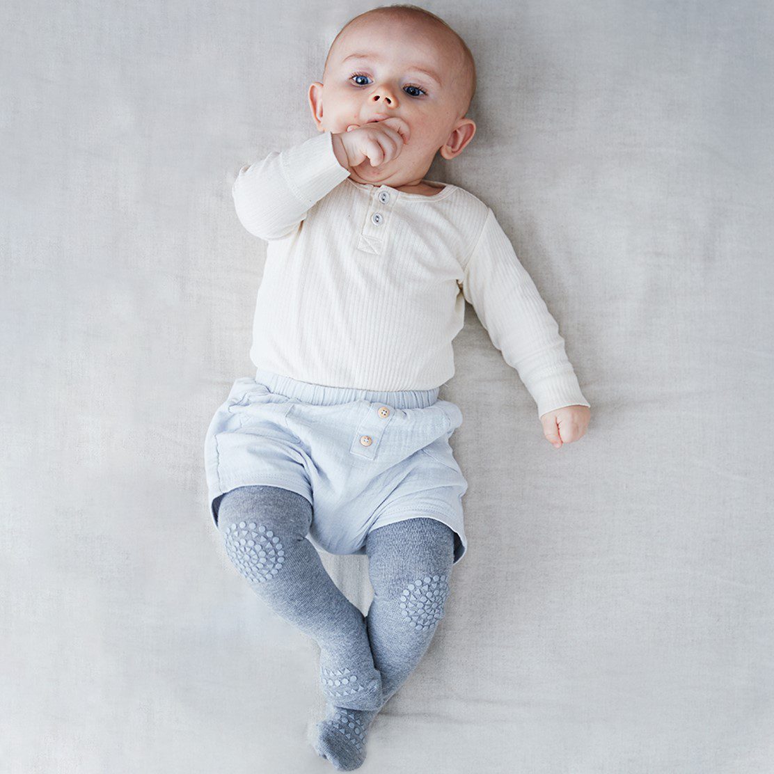 Crawling Tights | Grey Melange