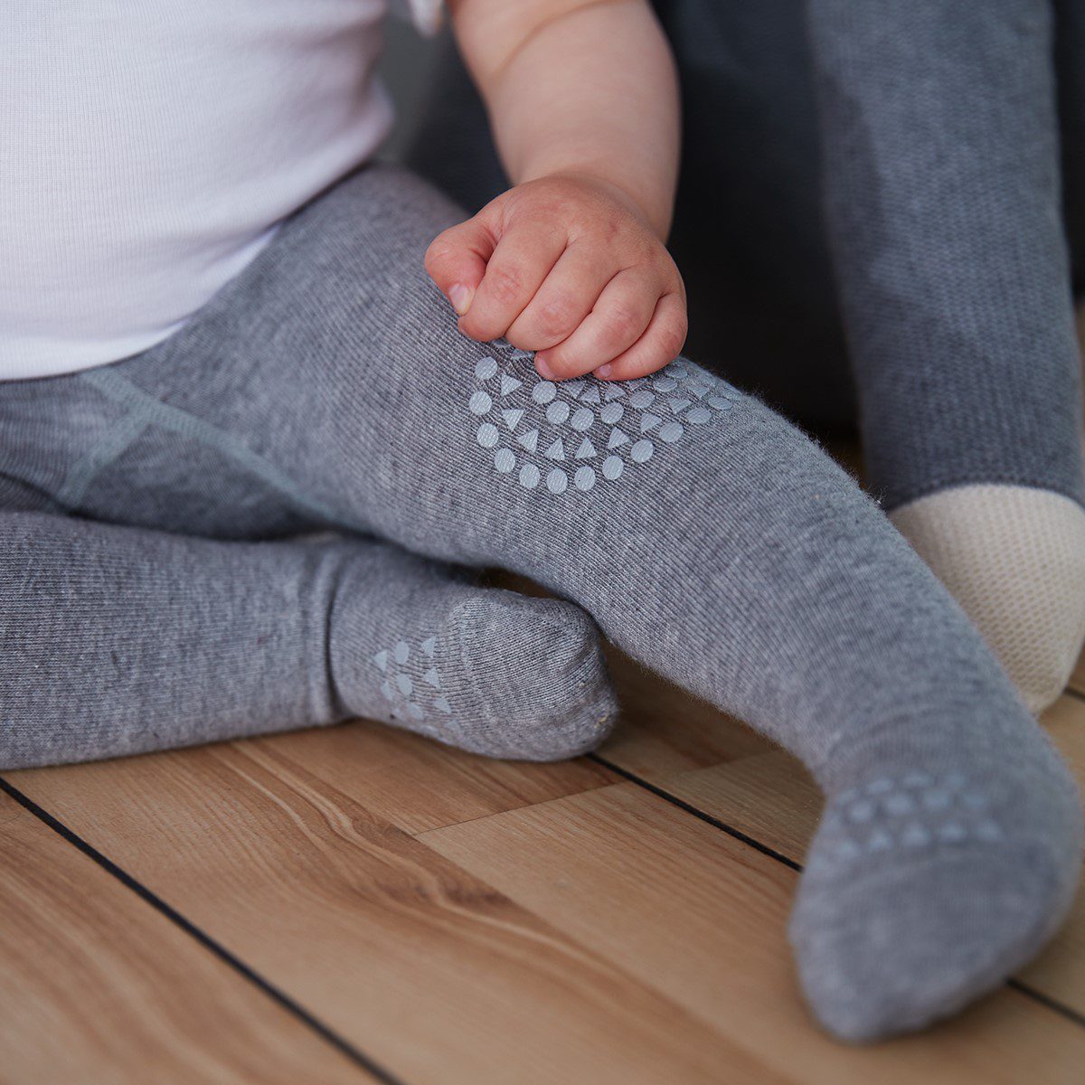 Crawling Tights | Grey Melange