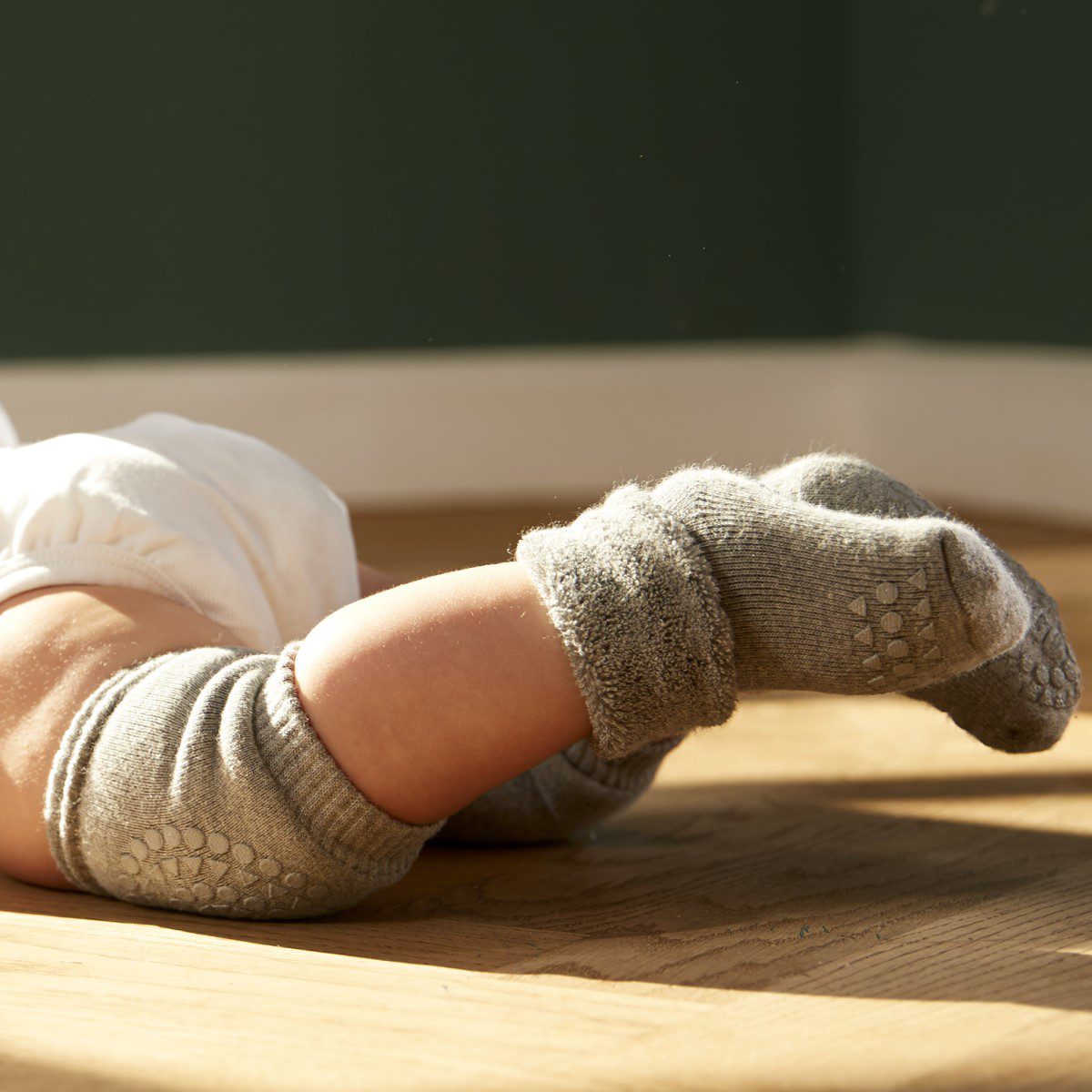 Non-Slip Socks | Grey Melange