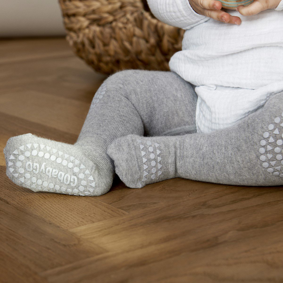 Crawling Tights | Grey Melange