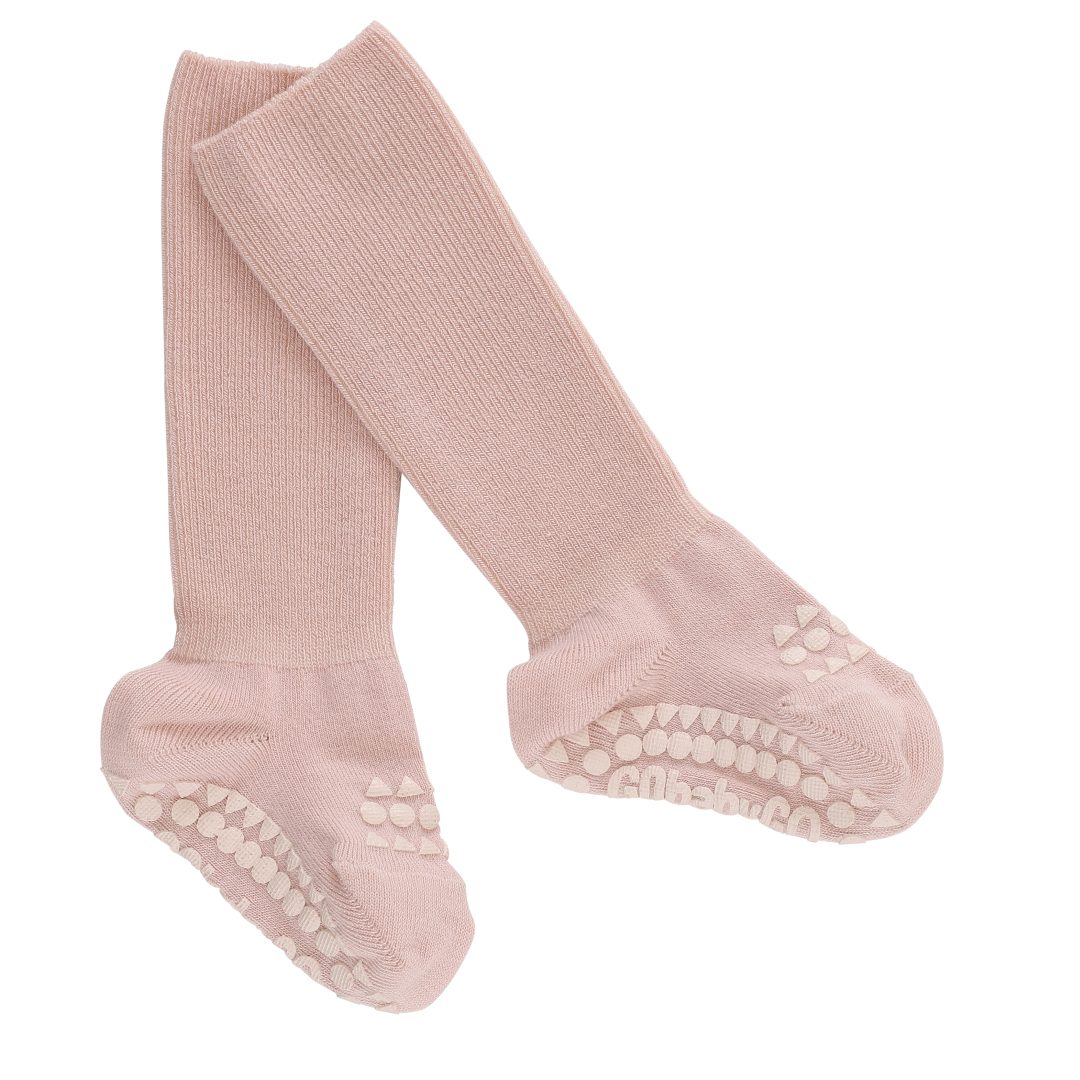 Bamboo Non-Slip Socks | Soft Pink