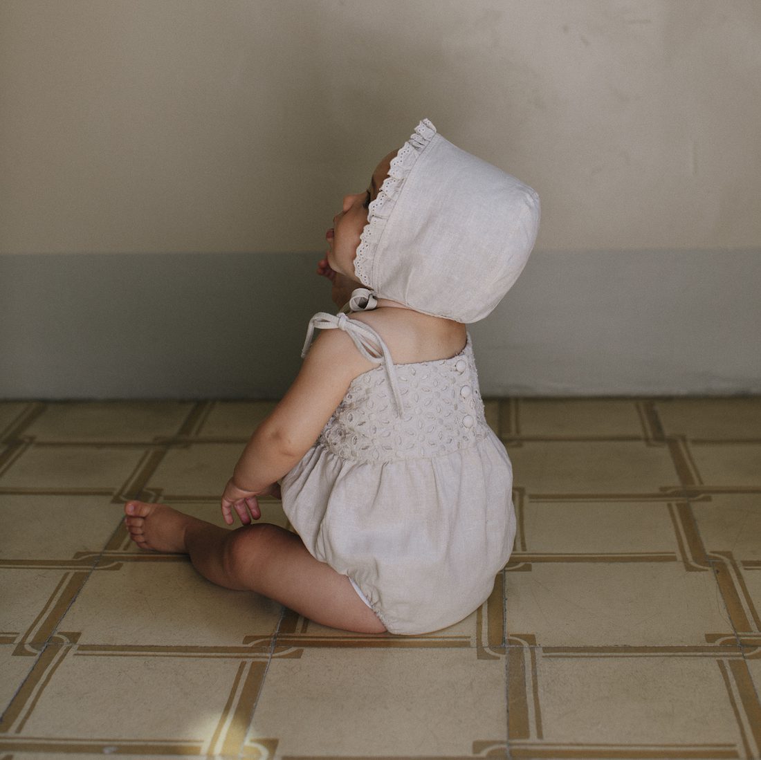 Grace Romper | Dusty Rose