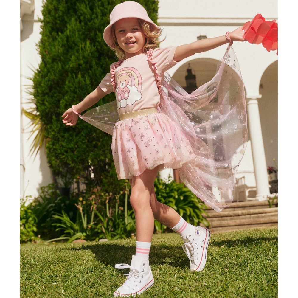 Cloud Bear Tulle Skirt