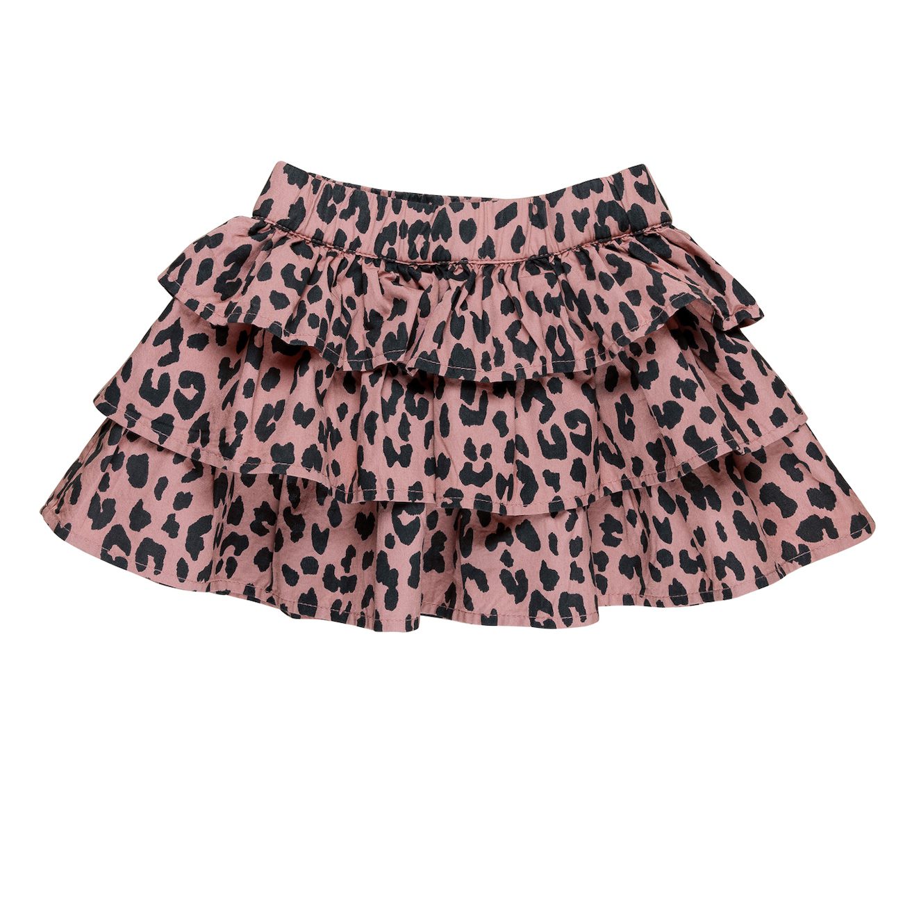 Leopard Frill Skirt