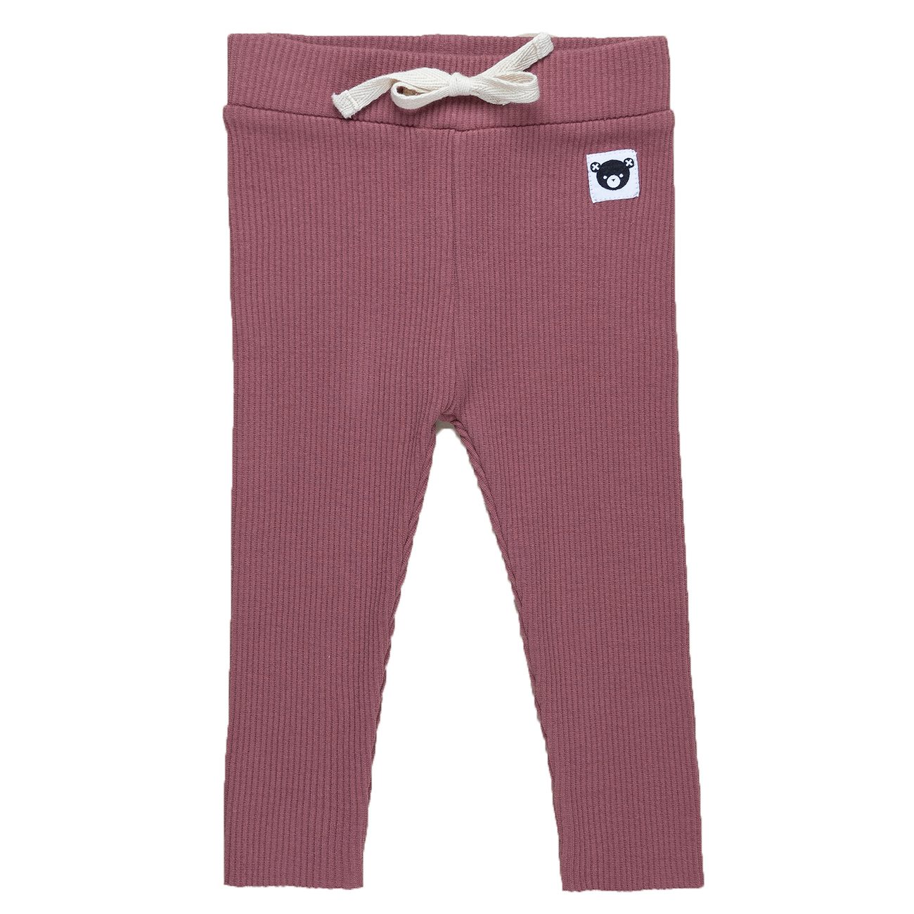 Plum Rib Leggings