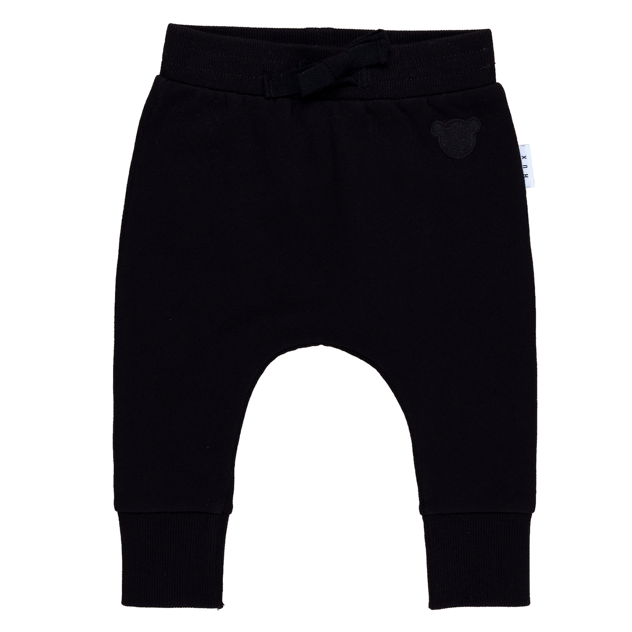 Black Fleece Drop Crotch Pant