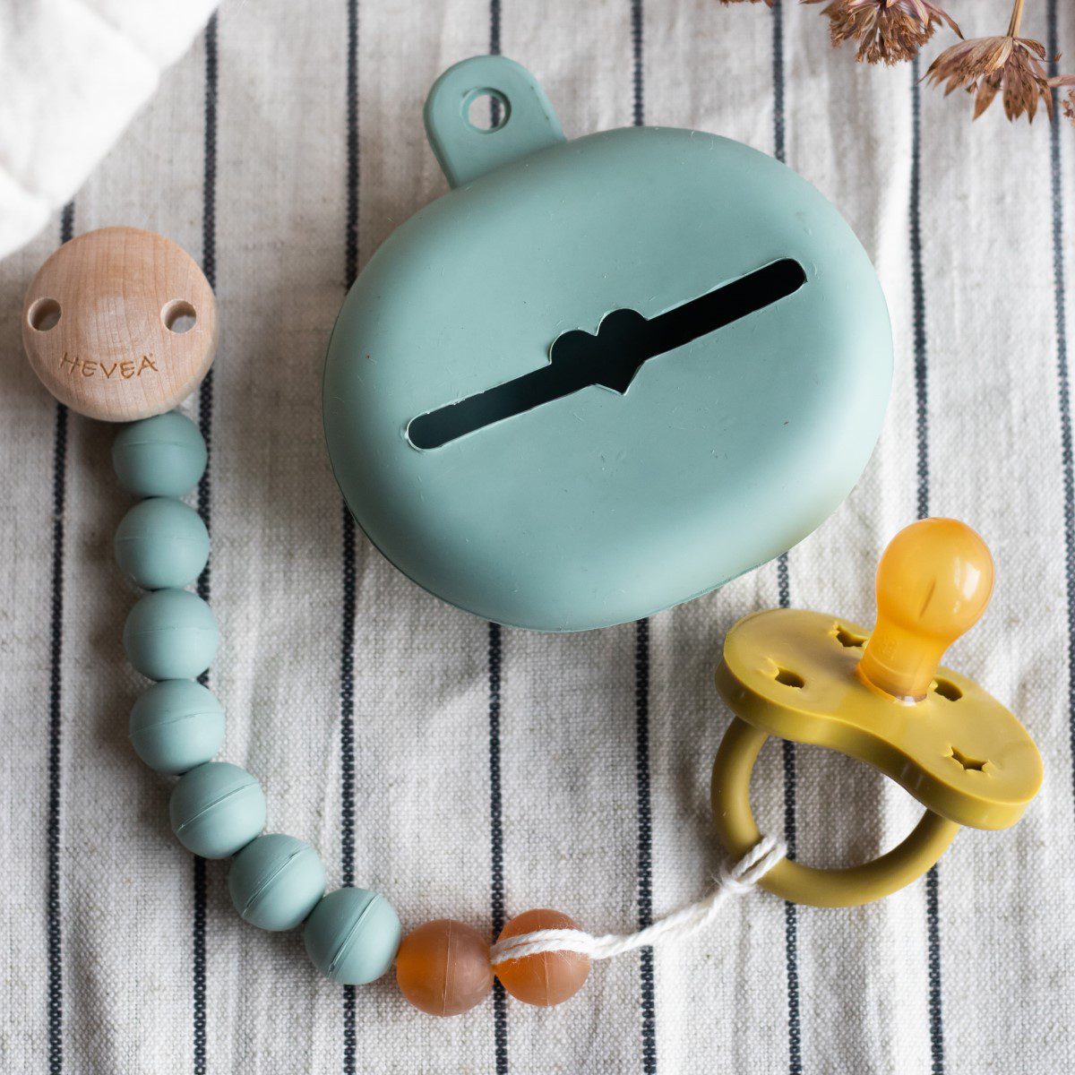 Pacifier Holder | Seafoam Blue