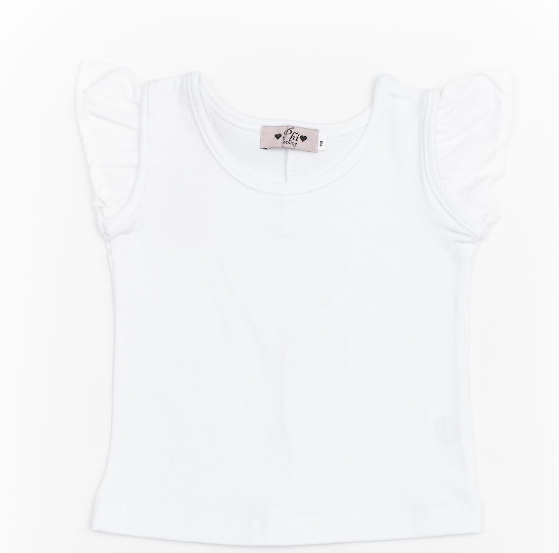 Hearts White Tank & Pink Vichy Bloomer