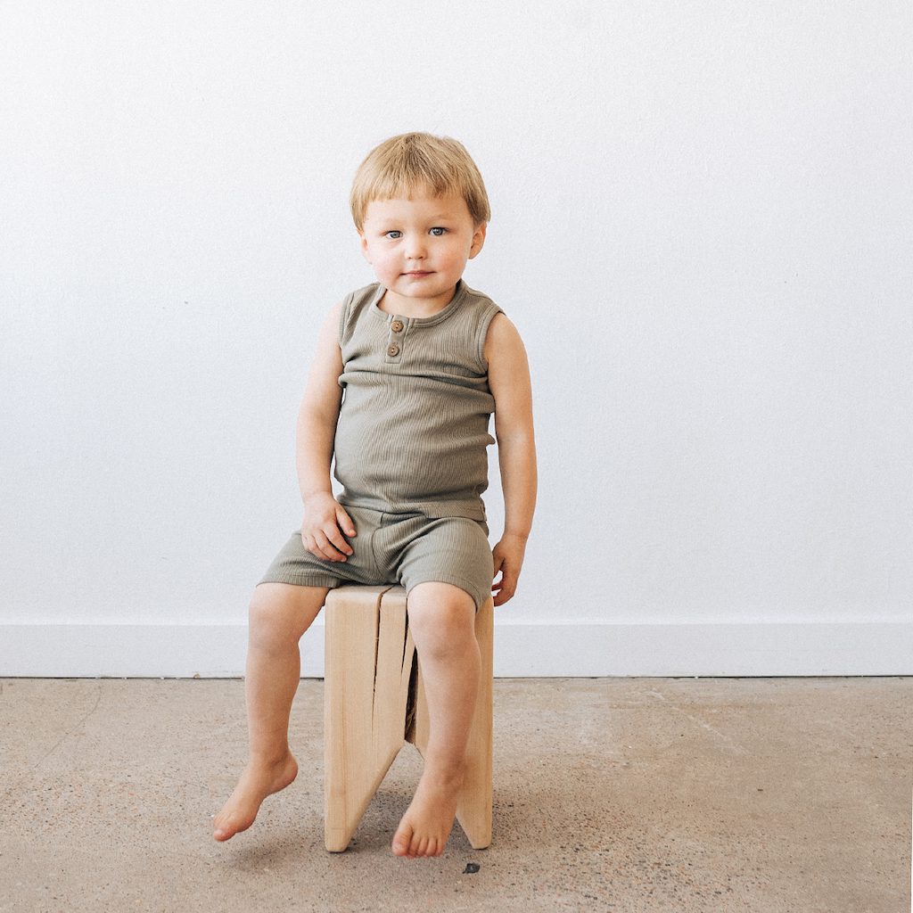 Henley Tank & Shorties | Moss