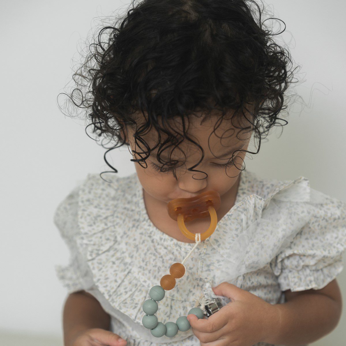 Pacifier Holder | Seafoam Blue