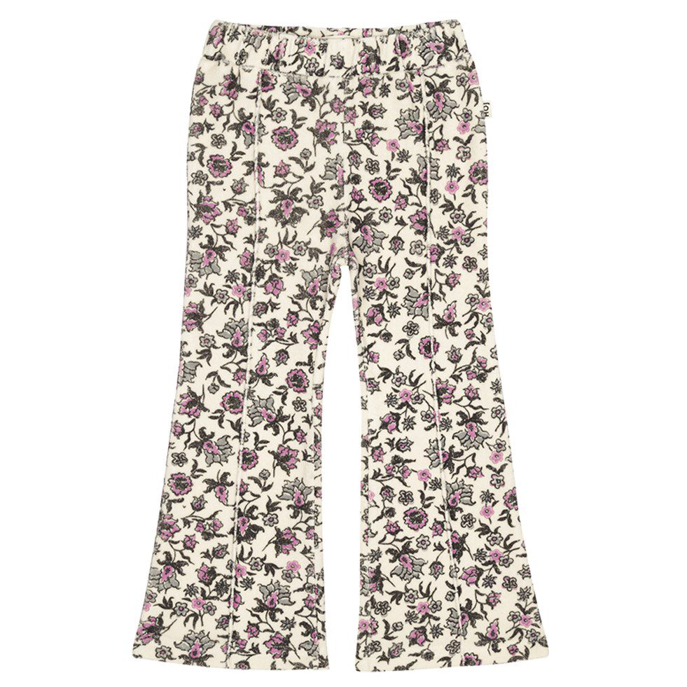 Flared Pants | Very Berry Flower