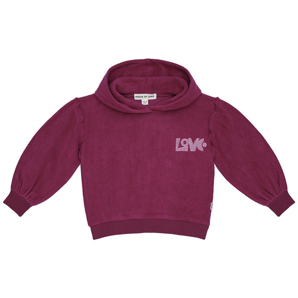 Puff Hoodie | Plum