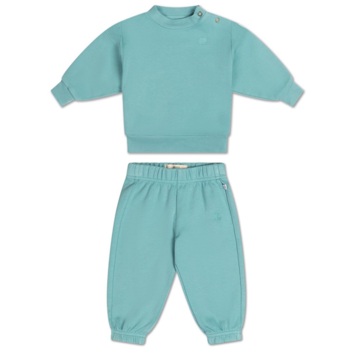 Turquoise Crewneck Sweater & Sweatpants | Set