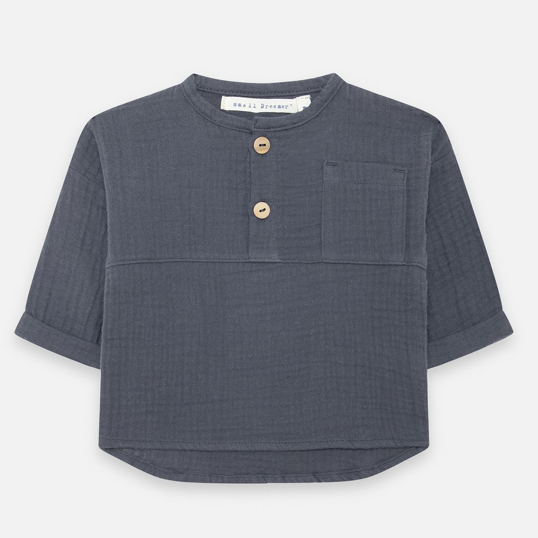 Ivo Collar Shirt Carbon