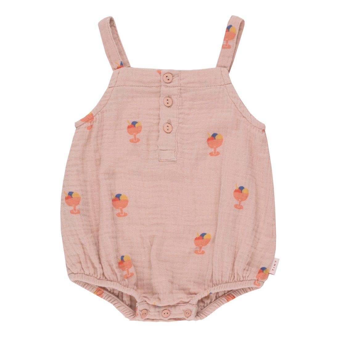 Ice Cream Cup Body | Dusty Pink/Papaya