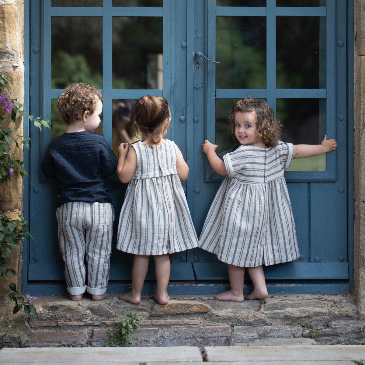 Naomi Dress | Blue Notte