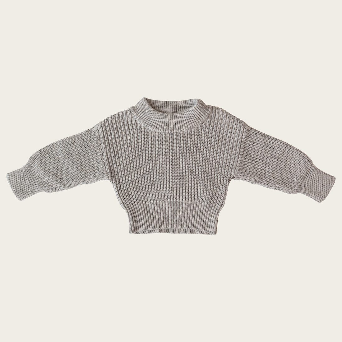 Morgan Knit Sweater | Birch Marble