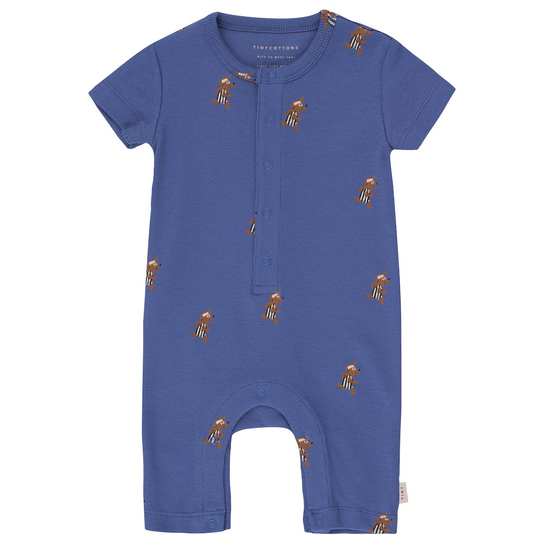 Jogging One Piece | Iris Blue/Cinnamon