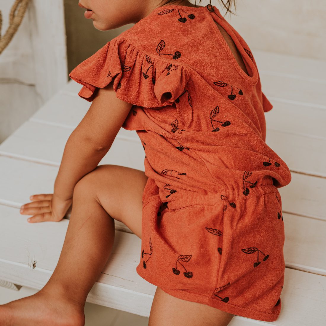 Jumpsuit Print Cherry