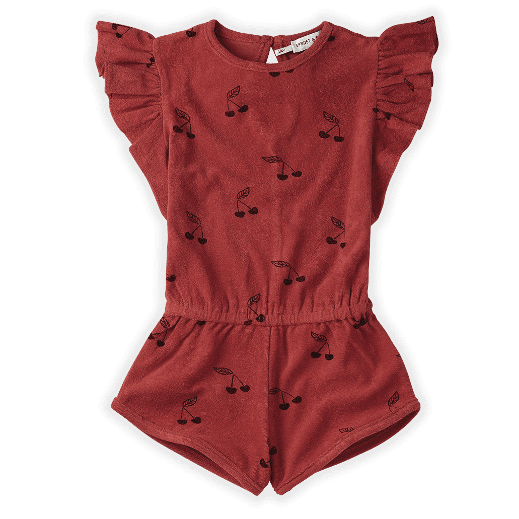 Jumpsuit Print Cherry