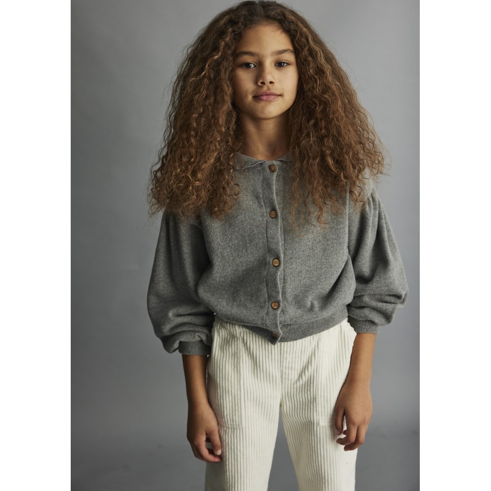 Khloe Soft Knit Cardigan | Grey