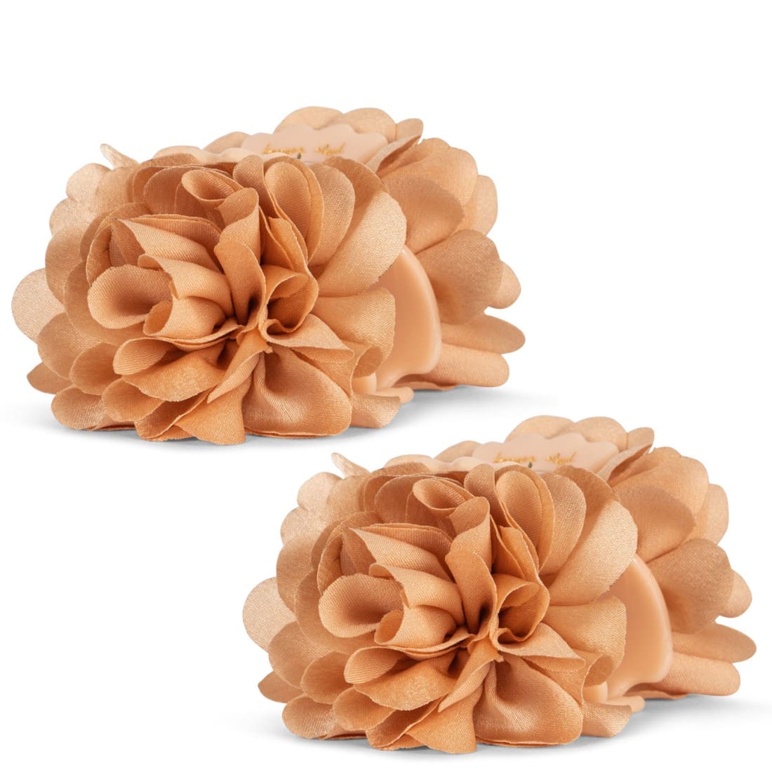 2 Pack Flower Hair Clip | Brazilian Sand