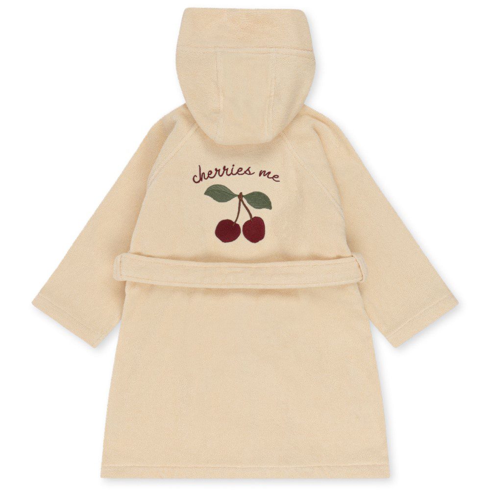 Terry Bathrobe Embroidery | Cherry