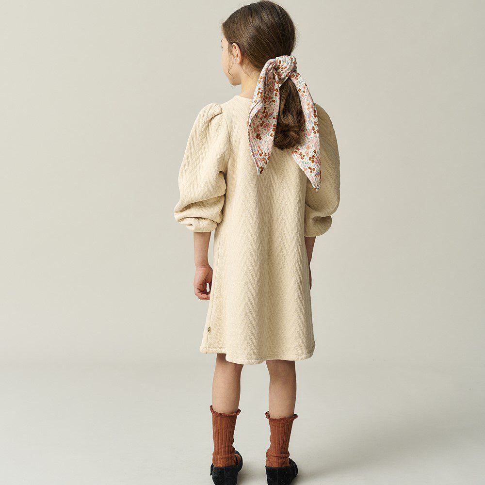 Quilted Zigzag Dress