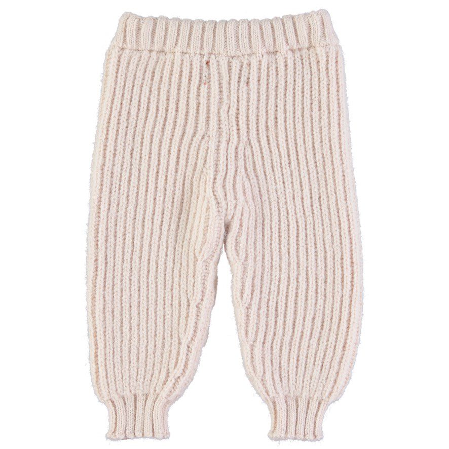 Knit Leggings | Ecru