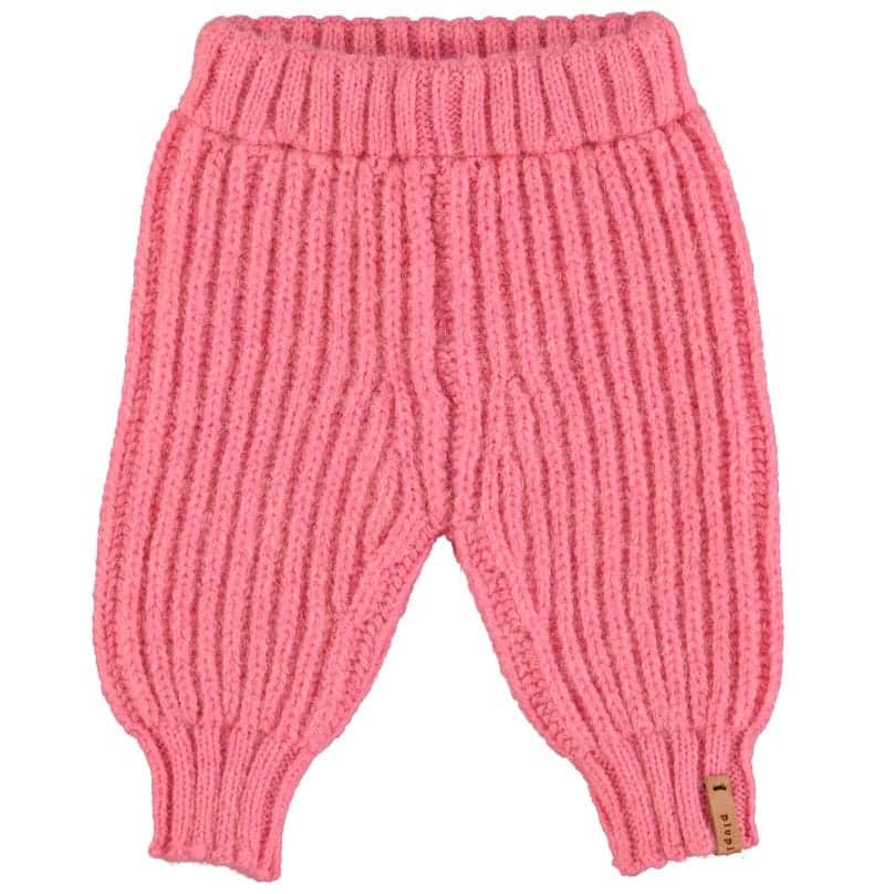 Knitted Baby Leggins | Pink